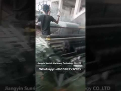 Система управления серводвигателем с ПЛК для машины для обертывания краев габионных коробок двойного кручения