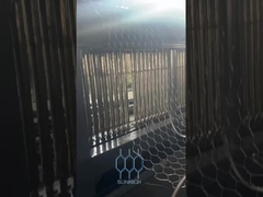 Скоростная габионная коробка с сервомоторной системой управления и скоростью производства 30 отверстий/мин