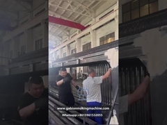 Отгрузка высокоскоростной сервоприводной машины для габионной сетки в Индию