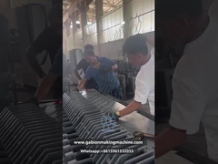 Как работают машины для габионной сетки | Автоматическая линия производства габионных коробок