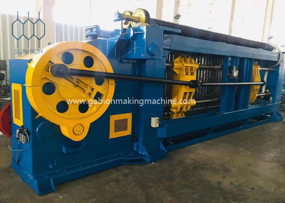 Купить Машина 6300mm сдвоенного блока 94x135mm Gabion с шириной 6300mm Производство в сети