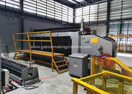 Купить Надежная 110x130 мм размер Gabion Mesh Machine для строительных проектов Производство в сети