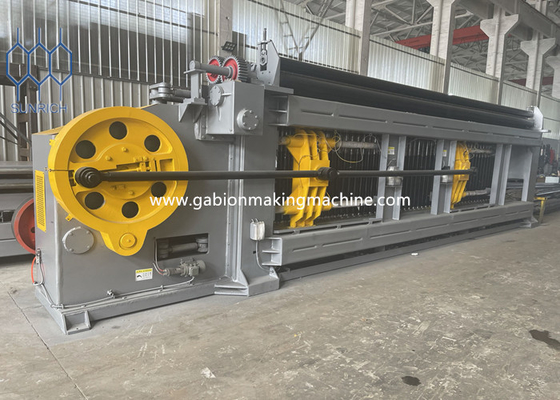 Купить 6300MM 4,0mm Gabion Mesh Machine с максимальной эффективностью Производство в сети