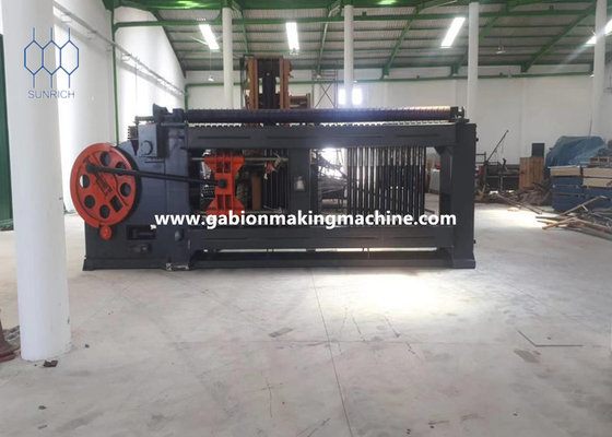 Купить ПВХ толщина покрытия регулируемая длина сетки 2m-5m Gabion Machine Производство в сети