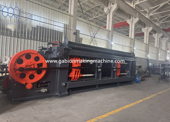 Купить 380V/50HZ мощность оцинкованная стальная проволока Gabion Box Machine 15-20 м/мин Скорость производства Производство в сети