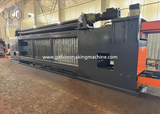 Купить 88x110мм сетка размер Gabion Box Machine для тяжелого строительства и 15T-18T весовой вместимости Производство в сети