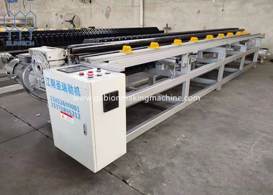 Купить Управление мотора сервопривода с машиной для упаковки края коробки PLC Gabion для двойного извива Производство в сети